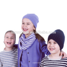 En gros 100% Cachemire enfants Beanie Hat